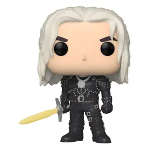 Collectible figurine Funko The Witcher POP! TV Geralt w/ sword (GW) image-0