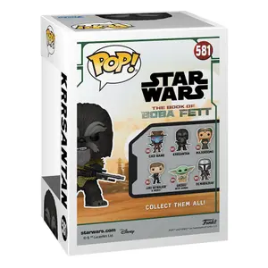 Samlerfigur i vinyl Funko Star Wars The Book of Boba Fett POP! TV Krrsantan image-2