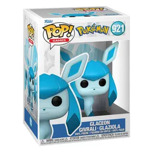 Statuetta da collezione in vinile Funko Pokemon POP! Glaceon (EMEA) image-1