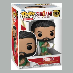 Figurine Funko Shazam! POP! Movies Vinyl figurine Pedro 9 cm image-1