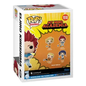 Collectible figurine Funko My Hero Academia Hero League Baseball POP Animation Kirishima image-2