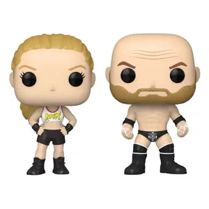Vinyl collectible figurine Funko WWE pack 2 POP! Rousey/Triple H (x2) image-0