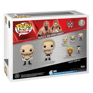 Vinyl collectible figurine Funko WWE pack 2 POP! Rousey/Triple H (x2) image-4
