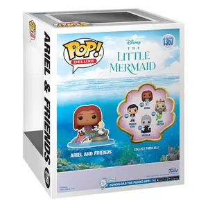 Figurine de collection La Petite Sirène POP! Deluxe Vinyl Ariel & Friends Funko image-2