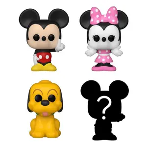 Vinyl figurine Funko Disney Bitty POP! Mickey (x4) image-0