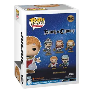 Vinyl collectible figurine Funko Black Clover POP! Julius image-2