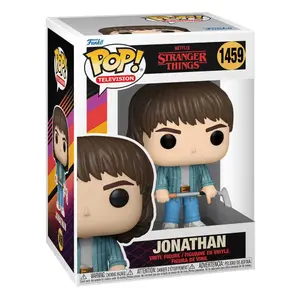 Estatueta de coleção em vinil Funko Stranger Things POP! TV Jonathan with Golf Club image-1