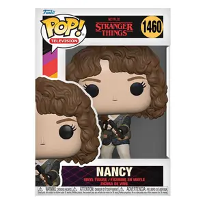 Figurine de collection vinyle Funko Stranger Things POP! TV Hunter Nancy with Shotgun image-1