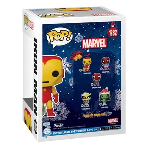 Samlerfigur Funko Marvel Holiday POP! Marvel Vinyl Iron Man image-2