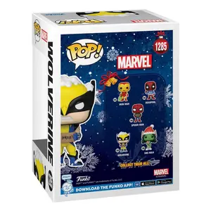 Collectible figurine Funko Marvel Holiday POP! Marvel Vinyl Wolverine w/ Sign image-2