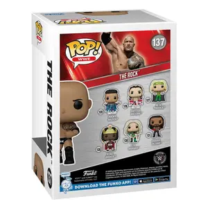 Vinyl collectible figurine Funko WWE POP! The Rock image-2