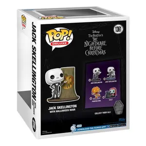 Het vreemde kerstverzamelbeeldje Funko Mr. Jack 30th POP! Deluxe Disney w/H.Town Door image-2