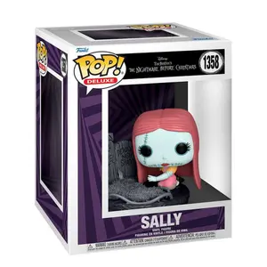 The Strange Christmas collectible figurine Funko Mr. Jack 30th POP! Deluxe Disney Sally w/Gravestone image-1