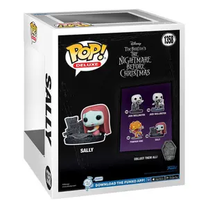 The Strange Christmas collectible figurine Funko Mr. Jack 30th POP! Deluxe Disney Sally w/Gravestone image-2