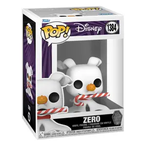 The Strange Christmas collectible figurine Funko Mr. Jack 30th POP! Disney Zero w/Candy Cane image-1