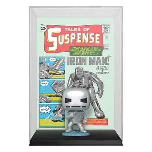 Figurine de collection Funko Marvel POP! Comic Cover Vinyl Tales of Suspense #39 image-0