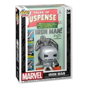 Figurine de collection Funko Marvel POP! Comic Cover Vinyl Tales of Suspense #39 image-1