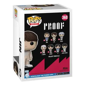Figurine de collection en vinyle Funko BTS POP! Rocks Jin image-2