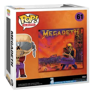 Vinyl collectible figurine Funko Megadeth POP! Albums PSBWB image-1