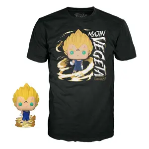 T-shirt Funko Dragonball Z POP Majin Vegeta image-0