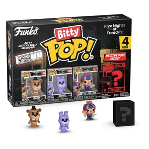 Figurine Funko Five Nights at Freddy's Bitty POP! Vinyl Freddy (x4) image-0
