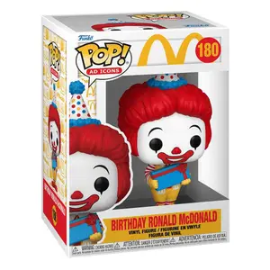 Vinyl collectible figurine Funko McDonalds POP! Ad Icons Birthday Ronald image-1