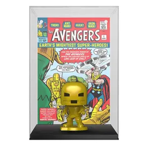 Vinyl figurine Funko Marvel POP! Comic CoverAvengers #1 image-0