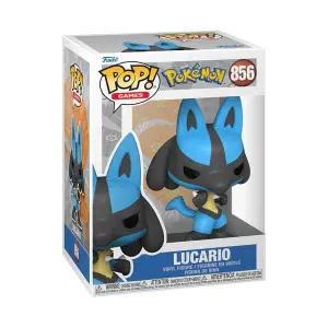 Estatueta de coleção em vinil Funko Pokemon POP! Lucario(EMEA) image-1