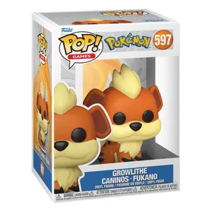 Vinyl-Sammelfigur Funko Pokemon POP! Growlithe (EMEA) image-1