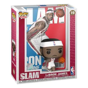 Collectible figurine vynile basket Funko NBA Cover LeBron James image-1
