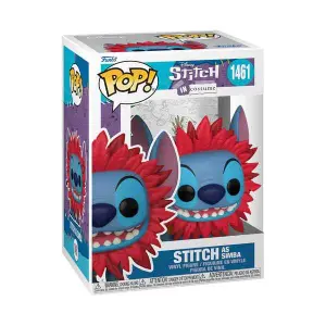 Figurine de collection en vinyle Funko Lilo & Stitch POP! & Buddy Costume- Simba image-1