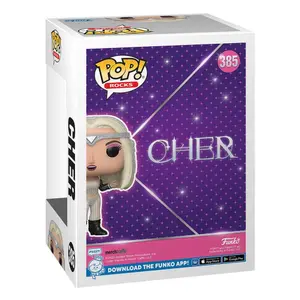 Samlerfigur i vinyl Funko Cher POP! Rocks Living Proof image-2