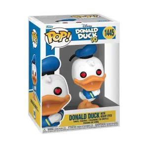 Figurine de collection en vinyle Funko Disney DD 90th Anniversary POP! Disney Donald Duck(heart eyes) image-1