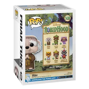Collectible figurine Funko Robin Hood POP! Disney Friar Tuck image-2