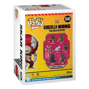 Figurine de collection en vinyle Funko Godzilla vs Kong 2 POP! Movies Skar King image-2