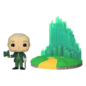 De tovenaar van Oz verzamelfiguurtje Funko POP! Town Emerald City w/Wizard image-0