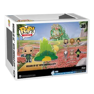 De tovenaar van Oz verzamelfiguurtje Funko POP! Town Emerald City w/Wizard image-2