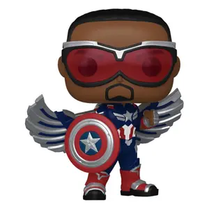 Figurine Funko Captain America Brave New World POP! Movies Captain America image-0
