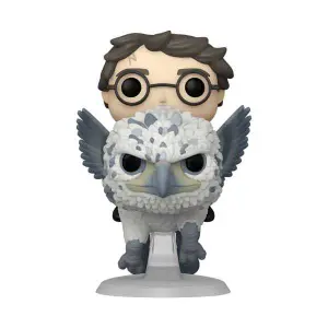 Collectible vinyl figurine (packaging damaged) Funko Harry Potter Rides Deluxe  figurine Harry & Buckbeak image-0