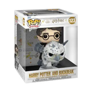 Collectible vinyl figurine (packaging damaged) Funko Harry Potter Rides Deluxe  figurine Harry & Buckbeak image-1