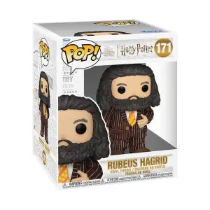 Figurine de collection en vinyl Funko Harry Potter Super Sized Jumbo POP Hagrid Animal Pelt Outfit image-1