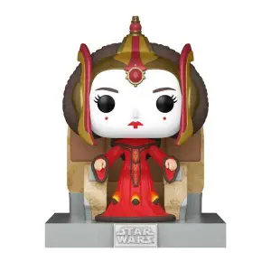 Vinyl collectible figurine Funko Star Wars POP! Deluxe Amidala on Throne image-0