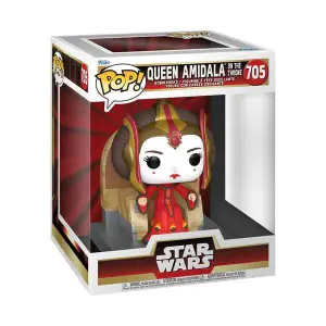 Vinyl collectible figurine Funko Star Wars POP! Deluxe Amidala on Throne image-1