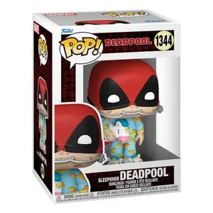 Figurita de vinilo para coleccionistas Funko Deadpool Parody POP! Sleepover image-1