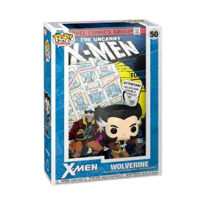 Figurine de collection Funko Marvel POP! Comic Cover Vinyl X-Men Days of Future Past (1981) Wolverine image-1
