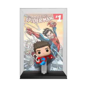 Statuetta da collezione Funko Marvel POP! Comic Cover Vinyl The Amazing Spider-Man #1 image-0