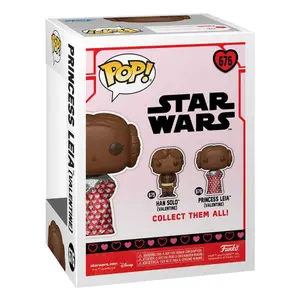 Vinyl collectible figurine Funko Star Wars Valentines POP! Leia image-1