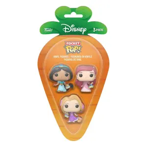 Vinyl collectible figurine Funko Disney Pocket Princess R/A/J (x3) image-0