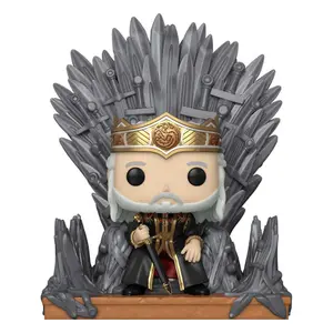 Verzamelaarsbeeldje Funko House of the Dragon POP! Deluxe Vinyl Viserys on Throne image-0