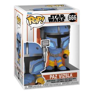 Vinyl verzamelaarsbeeldje Funko Star Wars The Mandalorian POP Paz Vizsla image-1